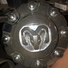 🇺🇸 19-25 Dodge Ram 3500 Dually Front Chrome Wheel Hubcap Center Cap 62497B  for sale  Longview