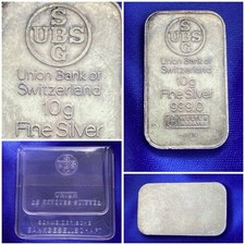 Lingot argent pur d'occasion  Saint-Genis-Pouilly