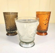 Velas de soja feitas à mão do Himalaia em vidro decorativo reutilizável queima dos anos 50... comprar usado  Enviando para Brazil