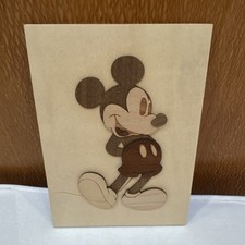 Holzbild mickey mouse gebraucht kaufen  Waiblingen