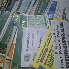 Used match tickets for sale  ST. NEOTS