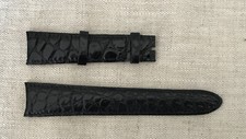 Cinturino coccodrillo nero usato  Milano