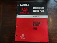 Lucas spare parts for sale  NOTTINGHAM
