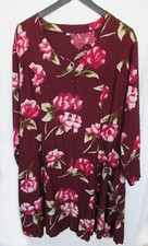 Robe évasée rouge d'occasion  Sartrouville