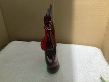 Glass cockerel figure for sale  CREWE