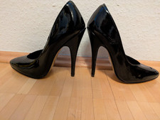 heels 39 schwarz gebraucht kaufen  Bad Soden