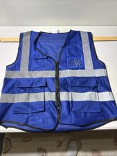 Blue safety vests for sale  Liverpool