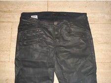 Lederhose lederoptik schwarz gebraucht kaufen  Konz