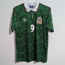 Camiseta retro para hombre México Hugo Sánchez 1994 L segunda mano  Embacar hacia Mexico