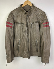 Real leather biker for sale  CANTERBURY