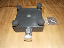 Base giratória Big Jon Downrigger ou suporte de haste com botões de polegar e parafusos V-CLEAN 9/25 comprar usado  Enviando para Brazil