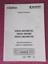 Clarion suzuki radio for sale  SHERINGHAM