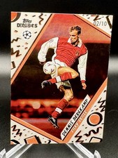 Topps Decades Dennis Bergkamp Silky Skills /10 Red Color Match Arsenal FC Legend comprar usado  Enviando para Brazil