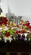 Weihnachtsdeko holz kantensitz gebraucht kaufen  Maintal
