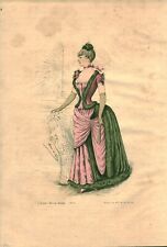 Gravure ancienne 1883 d'occasion  France