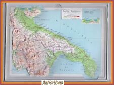 Puglia carta geografica usato  Bari