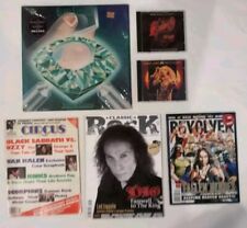 ¡Paquete de recuerdos de Ronnie James DIO! ¡Vinilo vintage, CD y revistas Cool Rock!! segunda mano  Embacar hacia Argentina