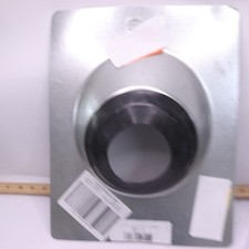 Usado, Tubo ajustável piscando com base de aço galvanizado e colar de borracha 3" e 4" comprar usado  Enviando para Brazil