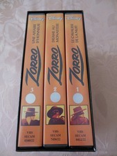 Vhs coffret zorro d'occasion  Angers-