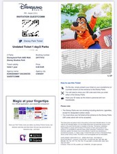 Theme Park Tickets for sale  OMAGH