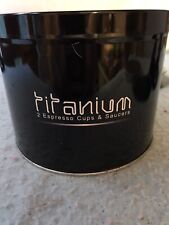 Titanium espresso cup for sale  BIRMINGHAM