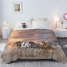 Horse blanket flannel for sale  USA