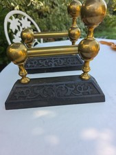 brass fire dogs for sale  OTLEY