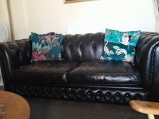 Chesterfield sofa large for sale  BARNSLEY