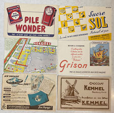 Vintage buvards publicitaire d'occasion  Boulogne-Billancourt