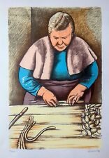 Luigi guerricchio serigrafia usato  Matera