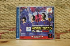 Winning Eleven 3 France 98 Playstation 1 PS1 Muito Bom+ Estado! comprar usado  Enviando para Brazil