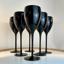 Black wine glasses for sale  CONSETT