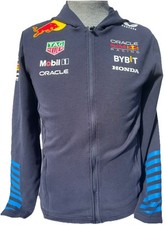CASTORE RED BULL RACING 2024 TEAM NAVY MASCULINO ZÍPER COMPLETO TRI-BLEND MOLETOM COM CAPUZ TAMANHO PEQUENO comprar usado  Enviando para Brazil
