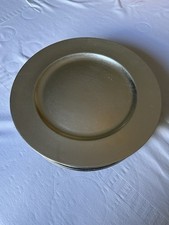 Silver chargers plates for sale  SHREWSBURY