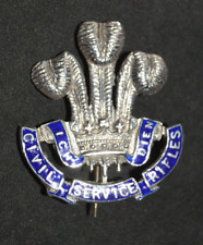 Silver enamel civil for sale  WISBECH