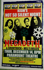 Megadeth poster 2006 for sale  Lynnwood