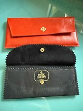 Estojo/bolsa de viagem de couro vintage Patek Phillippe anos 70-80 cor RARA comprar usado  Enviando para Brazil