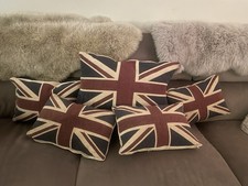 Union jack cushions for sale  BANBURY