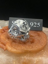 Chunky silver skull for sale  BRIGHTON