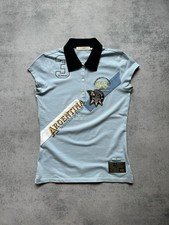 CAMISA POLO FEMININA VINTAGE Y2K LA MARTINA CAMPEONATO MUNDIAL DE RUGBY ARGENTINA Tamanho M comprar usado  Enviando para Brazil