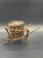 Wicker cane wheelbarrow for sale  STOKE-ON-TRENT