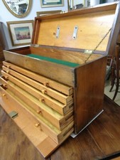 Vintage collector cabinet for sale  BANBURY
