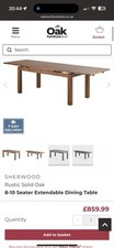Oak furnitureland 6ft for sale  SHEFFIELD