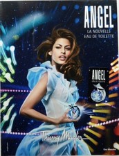 Perfume ANGEL Thierry MUGLER / EVA MENDES= 2 PÁGINAS Revista ANÚNCIO IMPRESSO 2011, usado comprar usado  Enviando para Brazil