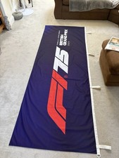Bandeira genuína Silverstone F1 2025 75º aniversário Grande Prêmio Fórmula 1 comprar usado  Enviando para Brazil