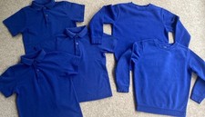 Royal blue plain for sale  BURTON-ON-TRENT