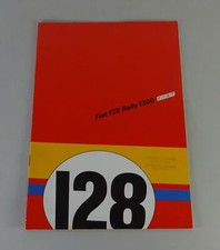 Brochure fiat 128 d'occasion  Expédié en Belgium