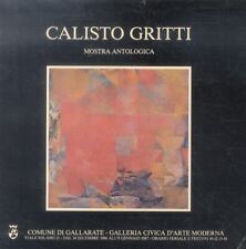 Calisto gritti. antologica usato  Firenze