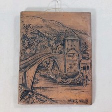 Wall plaque mostar for sale  SWADLINCOTE