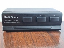 Seletor de fonte de áudio estéreo Radio Shack 3 componentes usado modelo 42-2112 comprar usado  Enviando para Brazil
